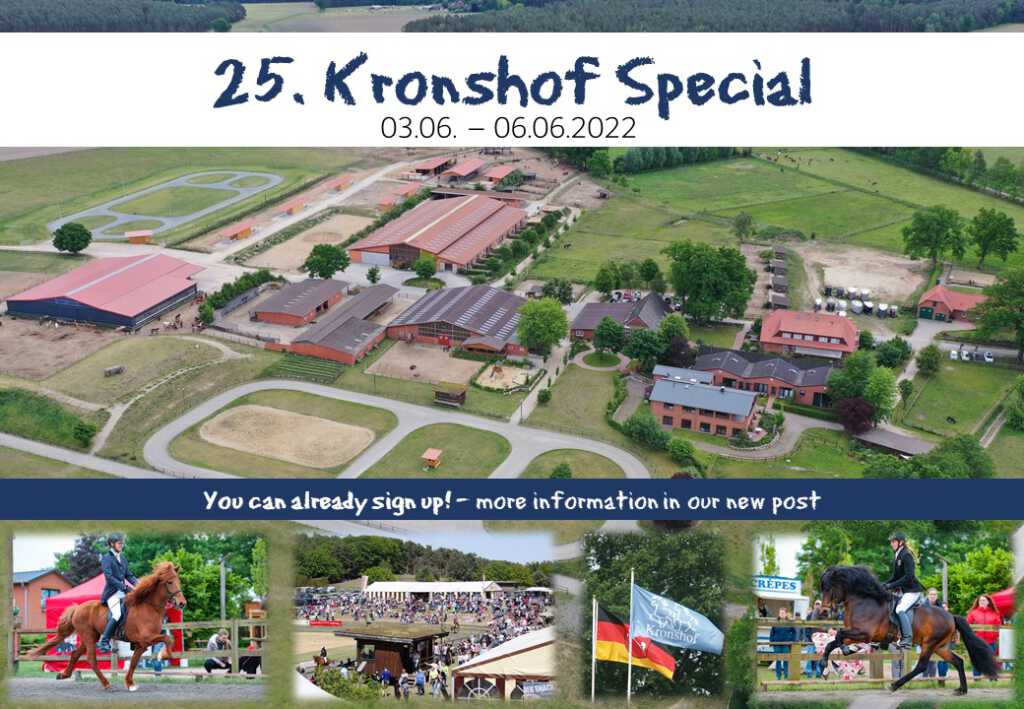 25. Kronshof Special – ihr könnt nennen!